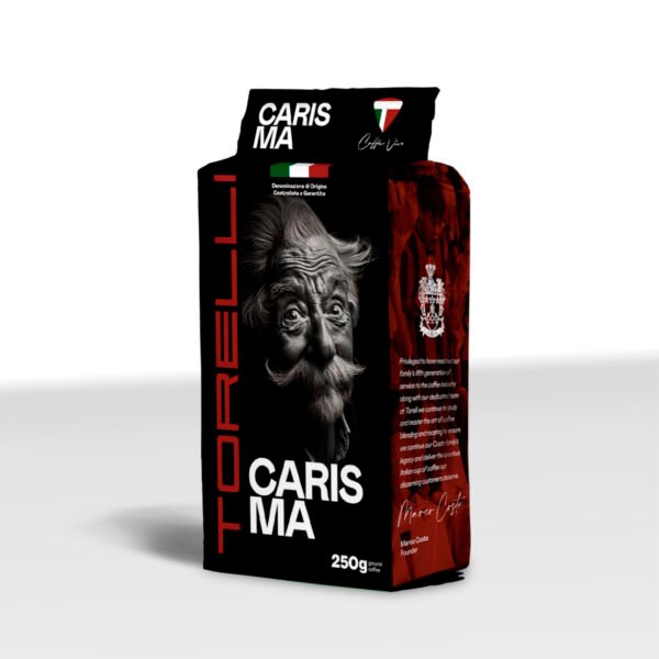 Torelli Carisma – Kawa Ziarnista Crema Intensa - 100% Robusta- 250g