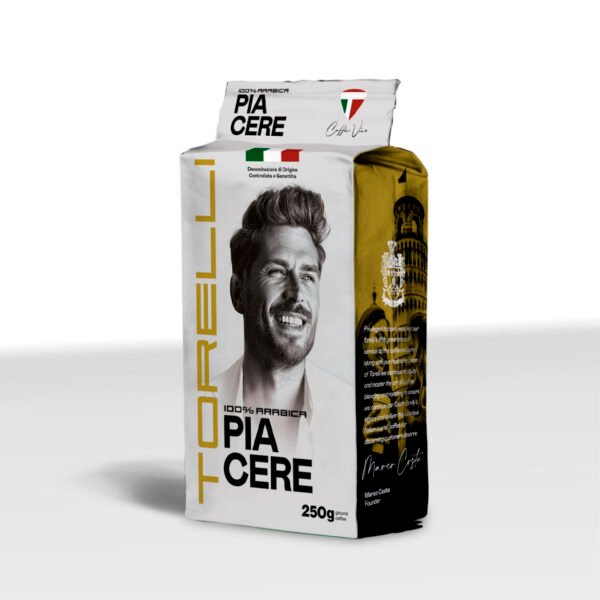 Torelli Piacere – Kawa Mielona 100% Arabica - 250g