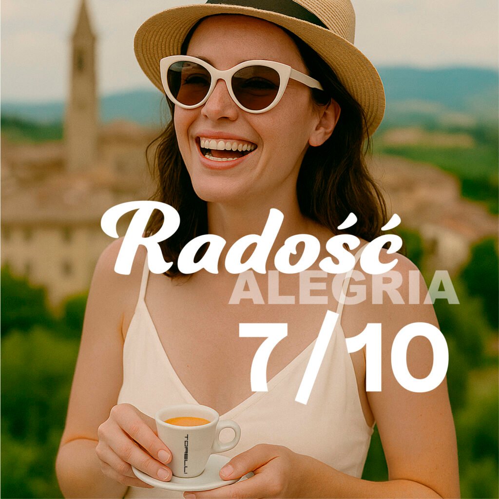radosc z picia kawy wloskiej