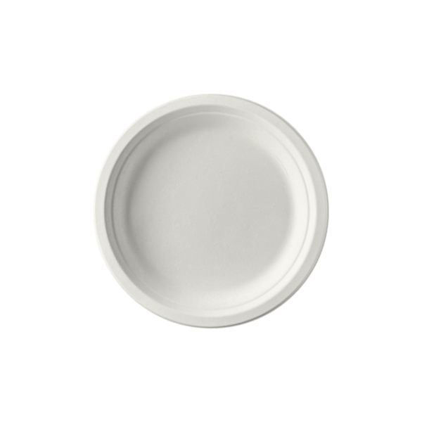 Talerz z pulpy trzciny cukrowej 260 mm 500sztuk