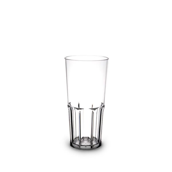Szklanka z poliwęglanu Retro 470ml (0,4L) 12 sztuk bezbarwna